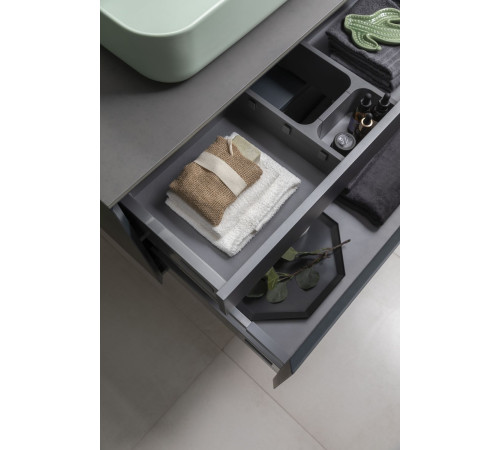 Тумба под раковину Allen Brau Infinity 85 1.21002.AM антрацит матовый