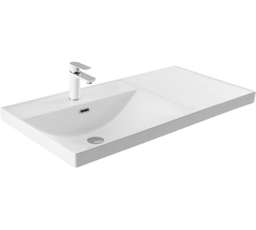 Раковина Aquanet Side 100 левая