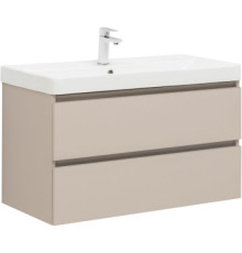 Тумба под раковину Aquanet Вега 2.0 90 бежевый