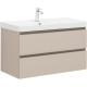 Тумба под раковину Aquanet Вега 2.0 90 бежевый