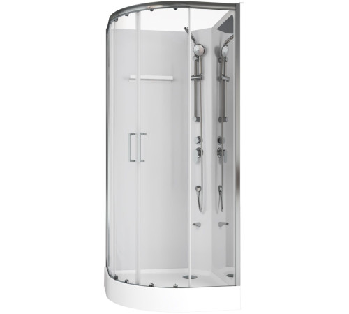 Душевая кабина Aquanet Passion R 2.0 90x90, прозрачное стекло