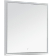 Зеркало Aquanet Nova Lite 75 белый LED
