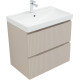 Тумба под раковину Aquanet Джейн (Flat) 70 бежевый