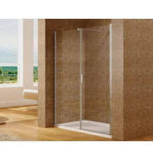 Душевая дверь Aquanet Cinetic 160, прозрачное стекло (AE12-N-80H190U-CT + AE12-F-80H190U-CT)