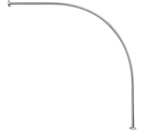 Карниз для ванны Aquanet Malta полукруглый 150х150