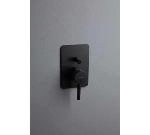 Смеситель для душа Allen Brau Priority X2 5.31011-31 (с внутренней частью, 2 выхода) черный матовый