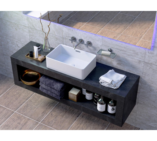 Раковина накладная Allen Brau Fantasy 48 4.11002.20 белый глянец