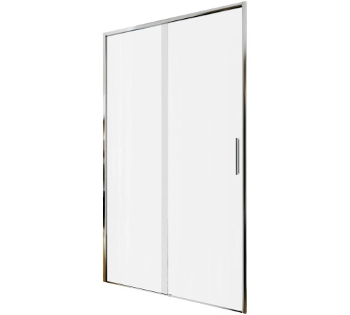 Душевая дверь Aquanet Pleasure Evo 110 AE65-N110-CT профиль хром, прозрачное стекло