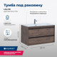 Тумба под раковину Aquanet Lino 90 Дуб Веллингтон