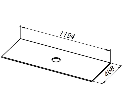 Столешница Allen Brau Fantasy 120 1.11011.G графит