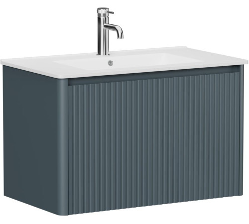 Тумба под раковину Allen Brau Gravity 80 1.370017.BGM синий матовый