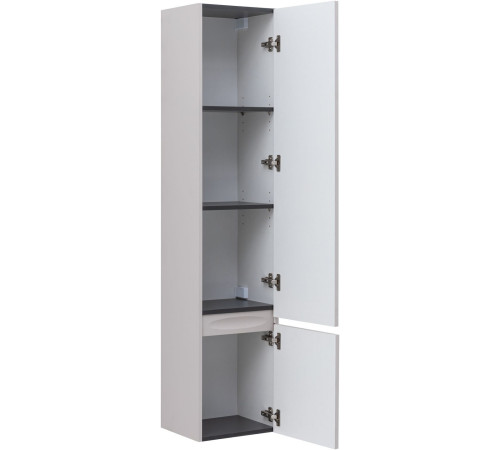 Шкаф-пенал Aquanet Агата 35 бежевый