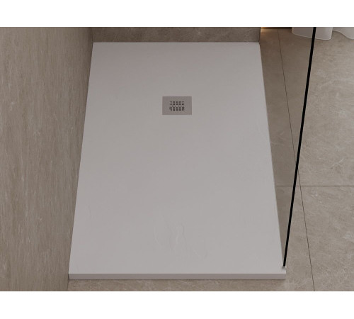 Душевой поддон Allen Brau Priority 90x90 8.31002-21 белый камень