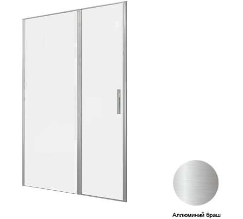 Душевая дверь Allen Brau Priority 140 3.31035.BA серебро браш