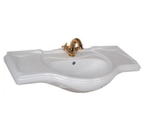 Тумба под раковину Aquanet Монте 85 белый матовый