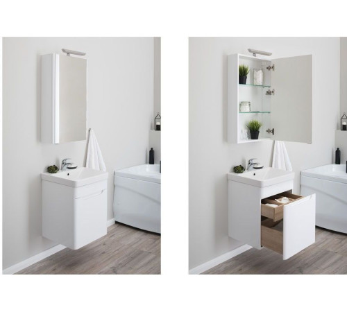 Тумба под раковину Aquanet София 50 белый