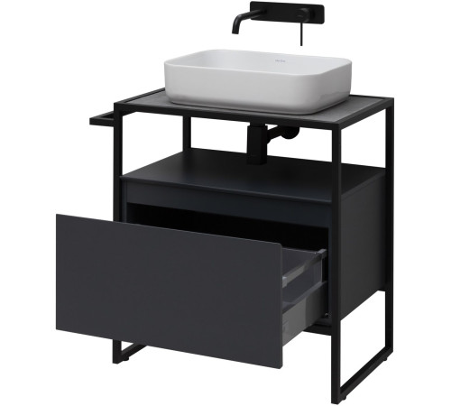 Тумба под раковину Allen Brau Priority 70 1.31001.AM антрацит матовый