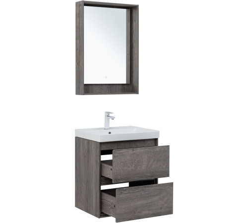 Тумба под раковину Aquanet Милан 60 дуб рошелье