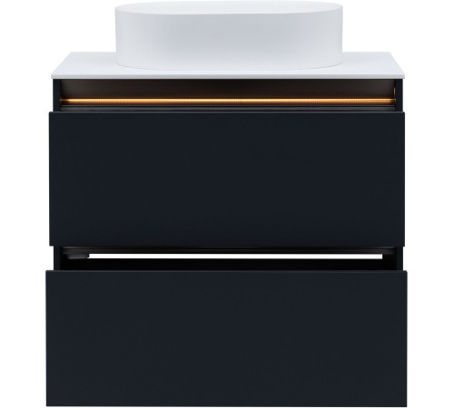 Тумба под раковину Allen Brau Activity 80 1.34012.AM антрацит матовый/олива браш