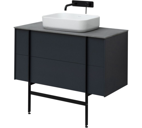 Тумба под раковину Allen Brau Reality 100 1.32007.AM антрацит матовый
