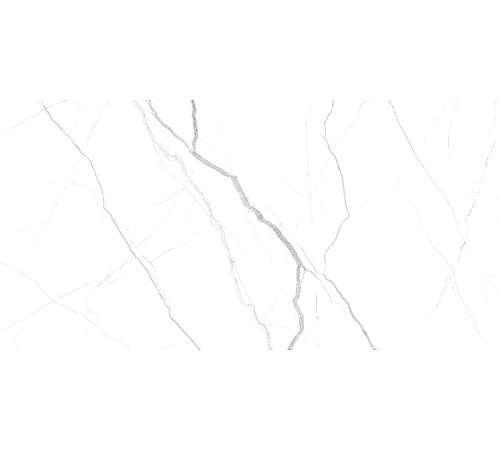 GT121VG Плитка настенная Siluet белая глянцевая 25x50