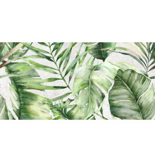 GT146VG Плитка настенная Sombra серая тропики 2 глянцевая 25x50