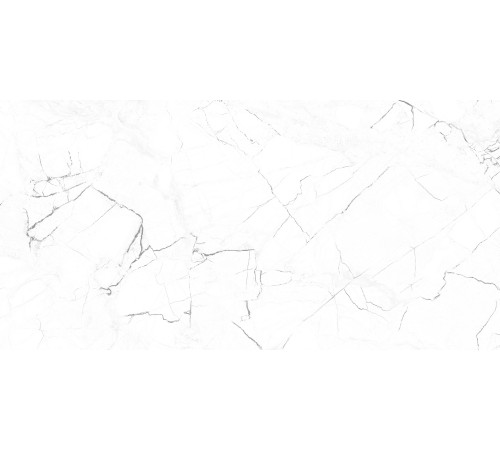 GT95VG Плитка настенная Solo белая глянцевая 25x50