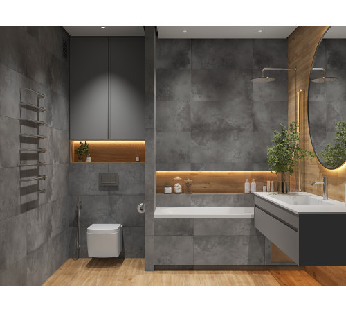 GT408013505MR Керамогранит Onega черный матовый 40x80