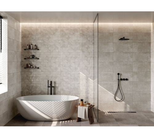 GT213VG Плитка настенная Quarto серая матовая 30x60