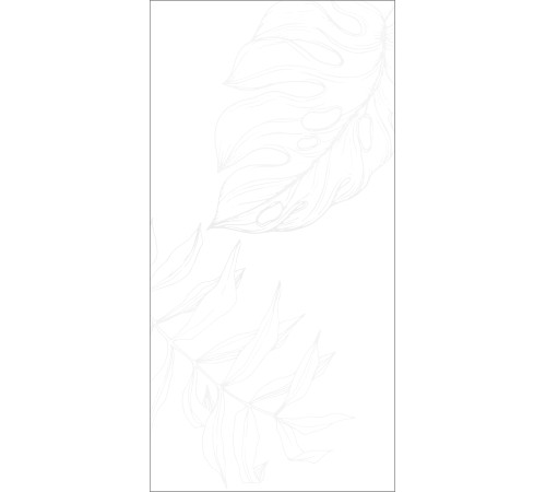 GT1206016603MDR2 Керамогранит Lavina белый ботаника матовый 60x120